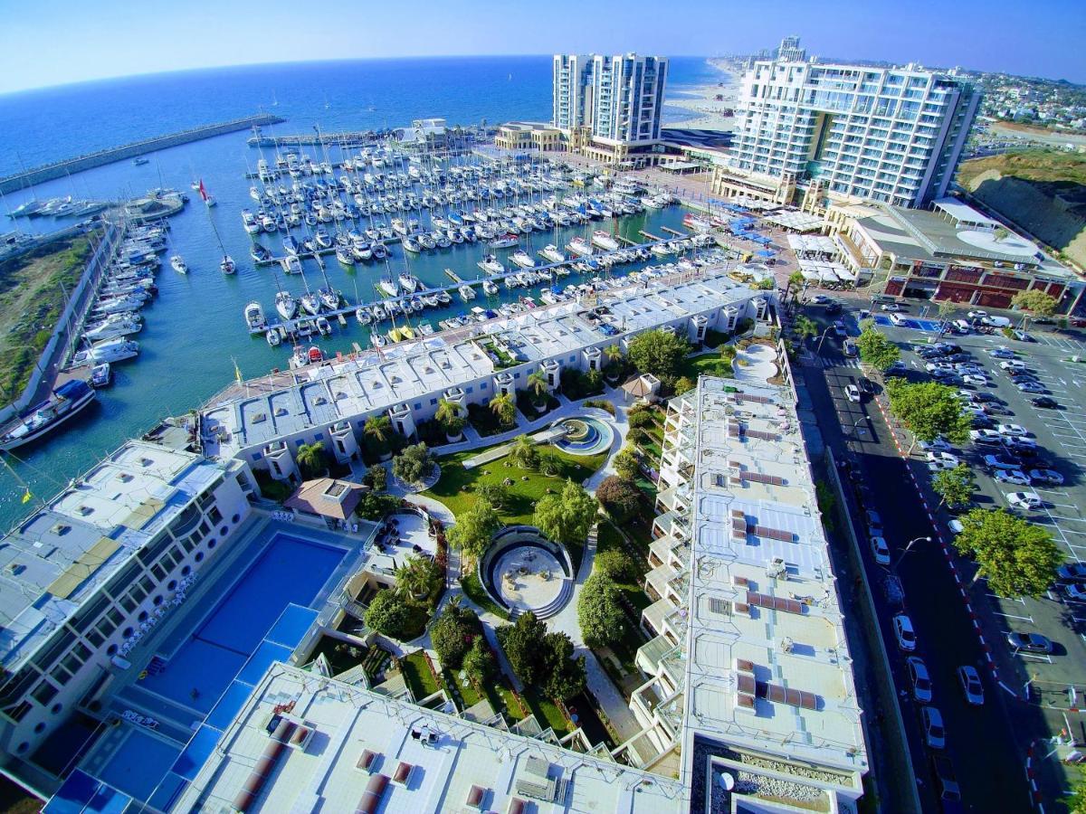 Israel Marina Village, Garden Vacation Apartment Herzelia Eksteriør bilde