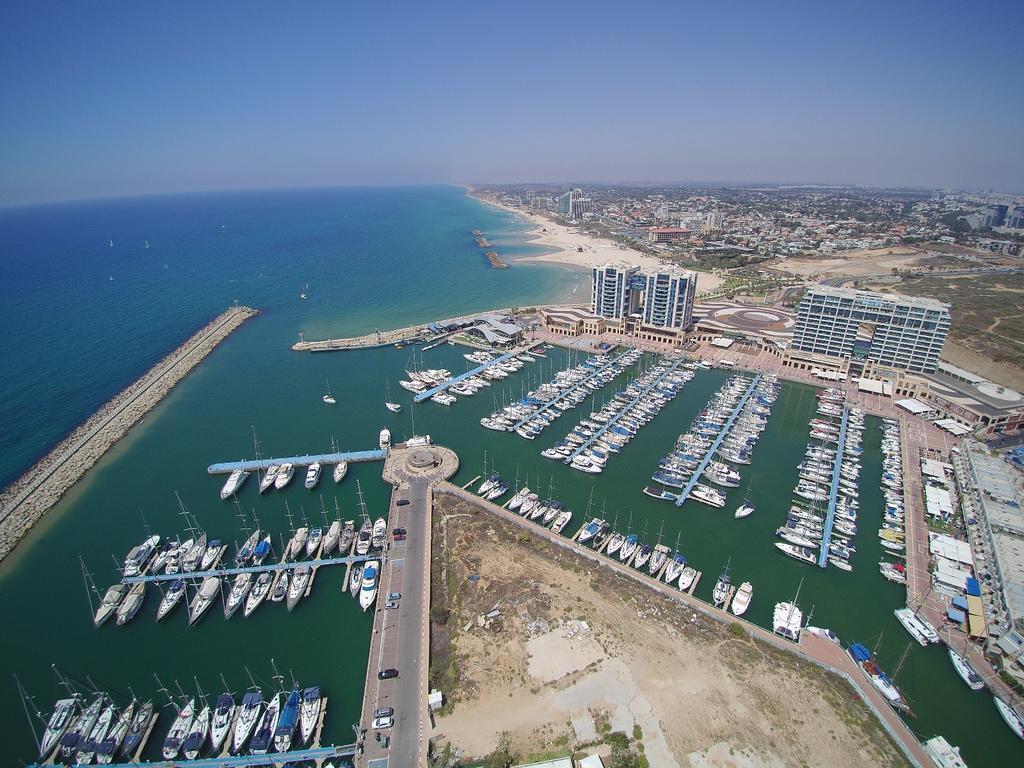 Israel Marina Village, Garden Vacation Apartment Herzelia Eksteriør bilde